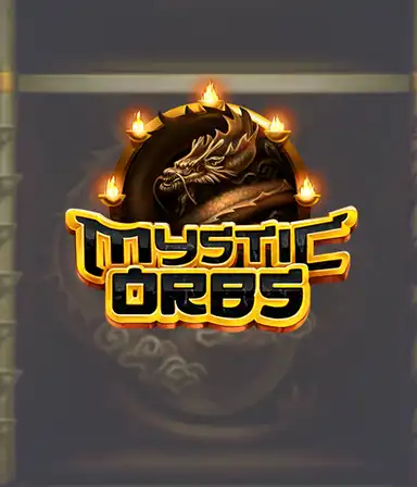 A captivating view of the Mystic Orbs slot game, showcasing the 5x5 grid filled with enchanting orbs and symbols. The picture showcases the game's magical aesthetic and the detailed, vibrant design, making it an enticing choice for players. The artistry in each symbol and orb is evident, bringing the game's mystical theme to life.